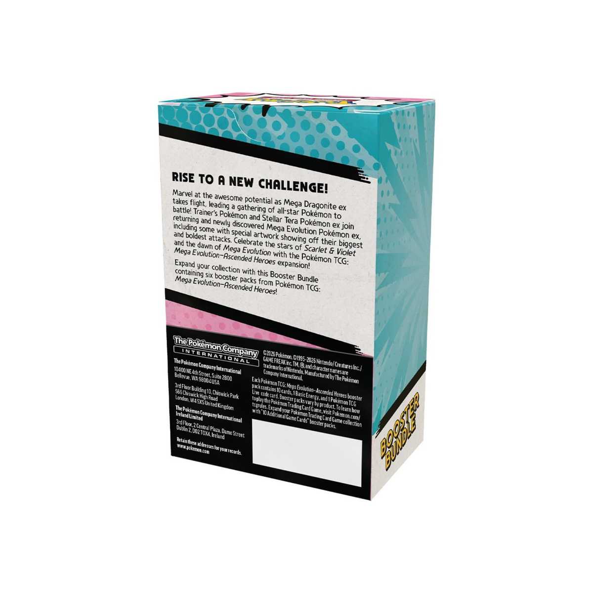 Pokémon TCG: Mega Evolution—Ascended Heroes Booster Bundle