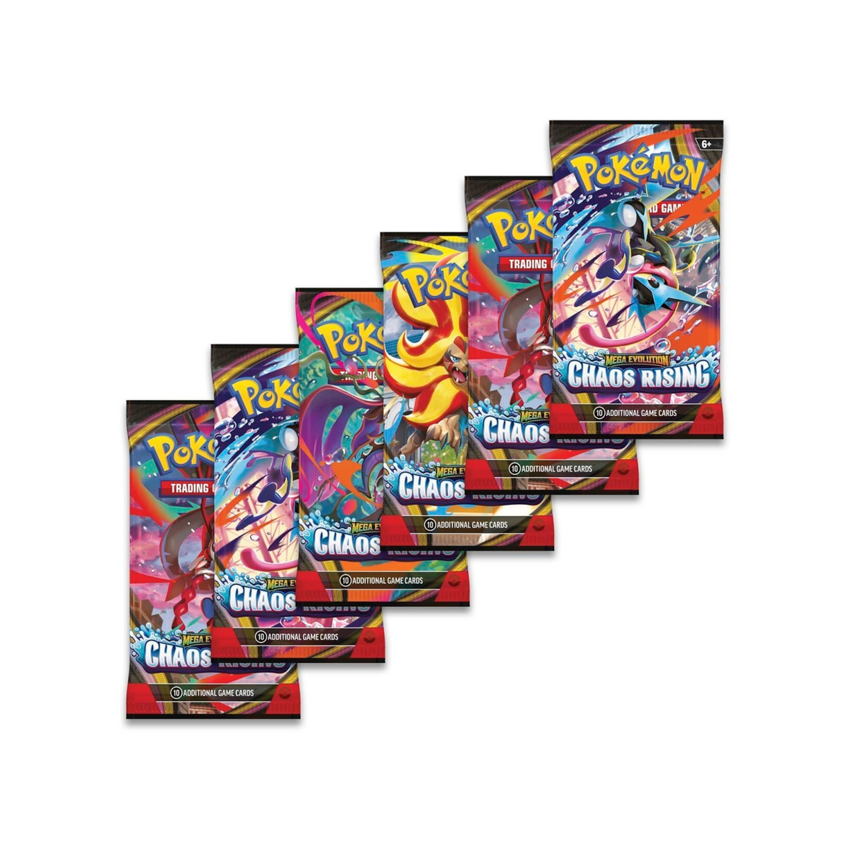 Pokémon TCG: Mega Evolution—Chaos Rising Booster Bundle
