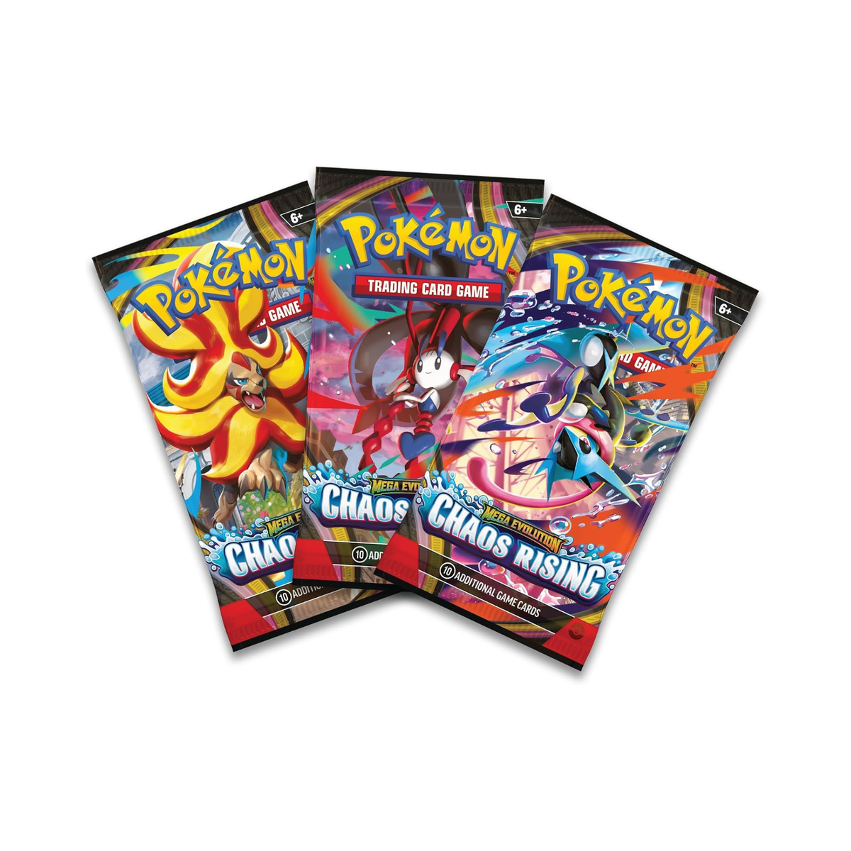 Pokémon TCG: Mega Evolution—Chaos Rising 3 Booster Pack Blister (Charmeleon)