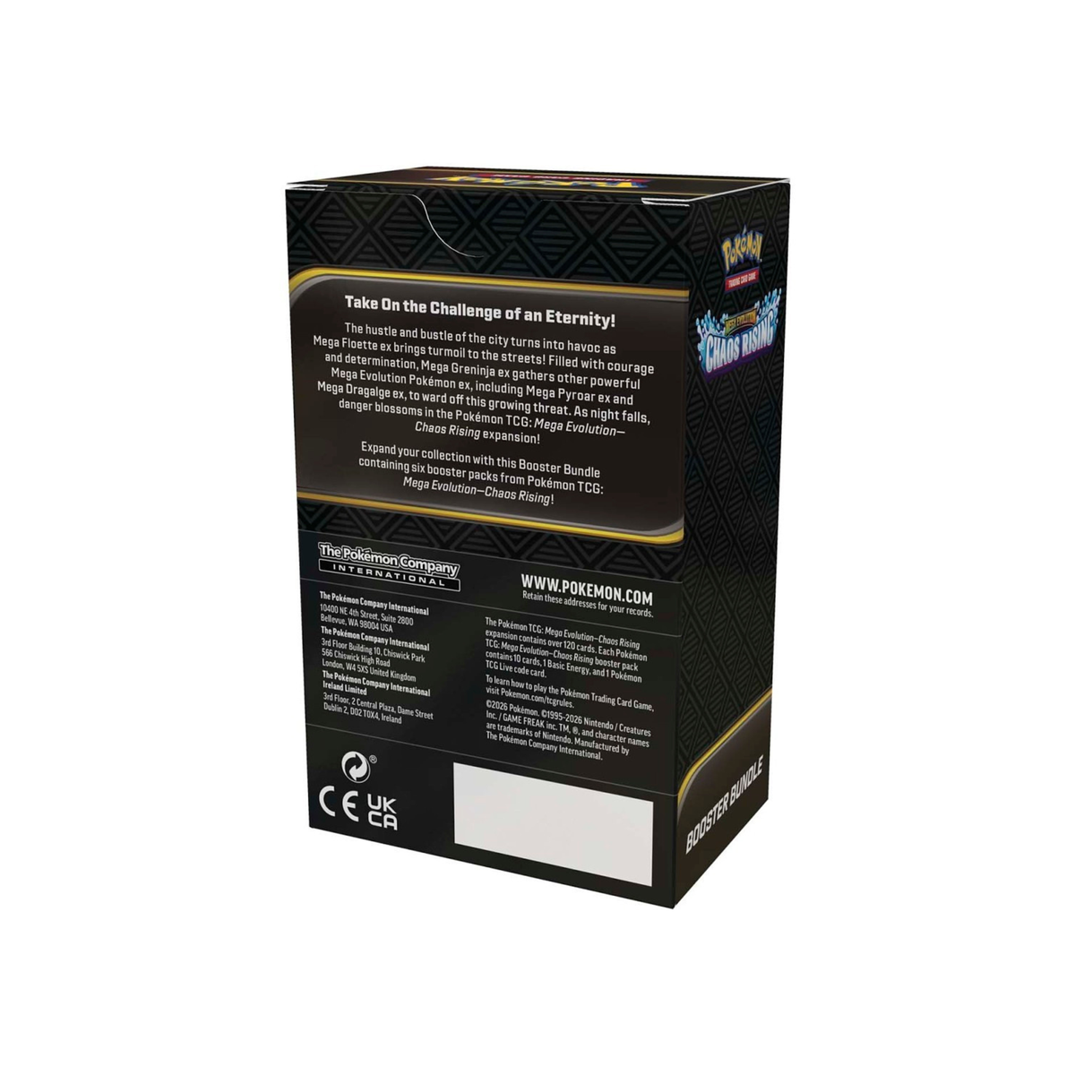 Pokémon TCG: Mega Evolution—Chaos Rising Booster Bundle
