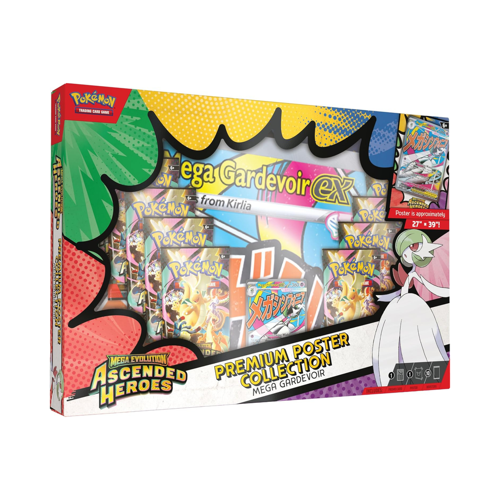 Pokémon TCG: Mega Evolution—Ascended Heroes - Premium Poster Collection - Mega Gardevoir