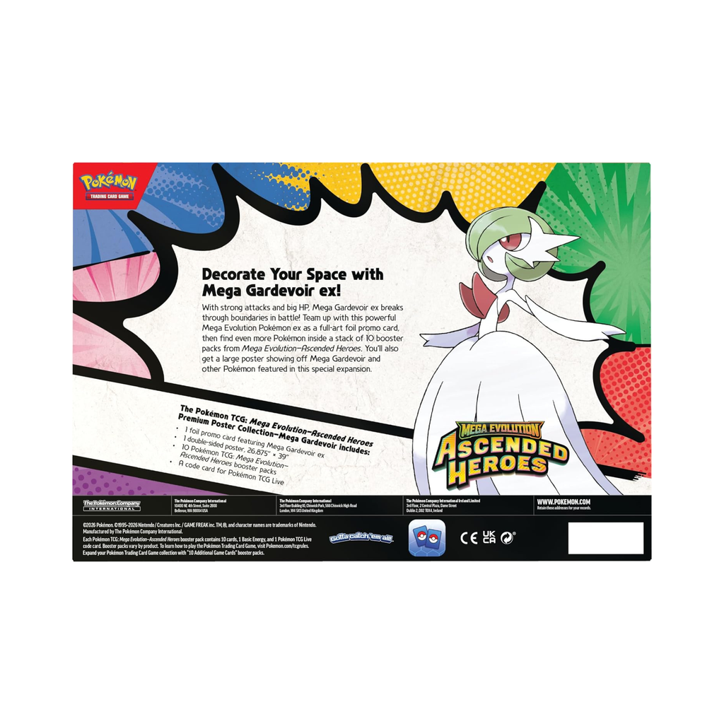 Pokémon TCG: Mega Evolution—Ascended Heroes - Premium Poster Collection - Mega Gardevoir