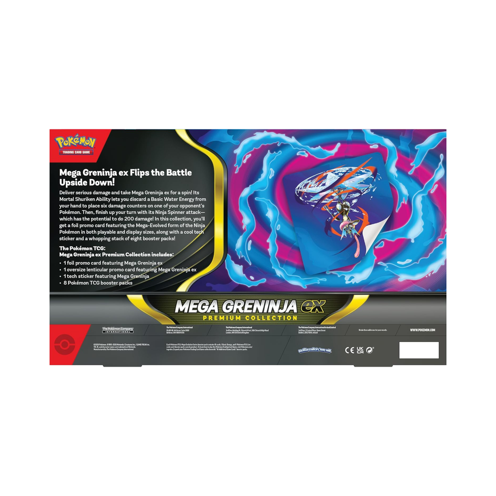 Pokémon TCG: Mega Greninja ex Premium Collection