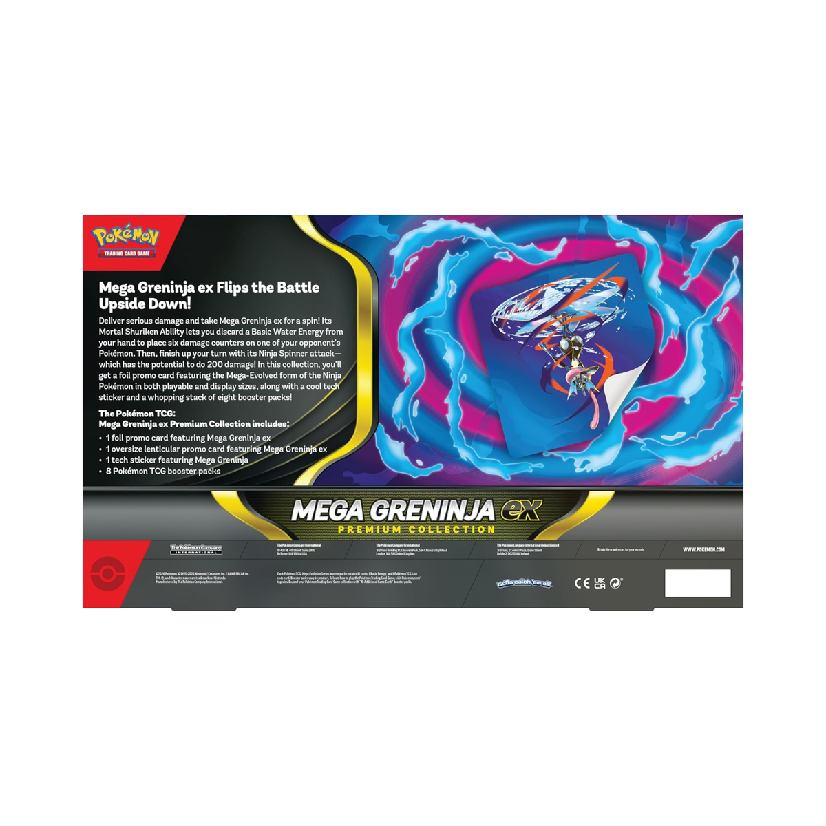 Pokémon TCG: Mega Greninja ex Premium Collection