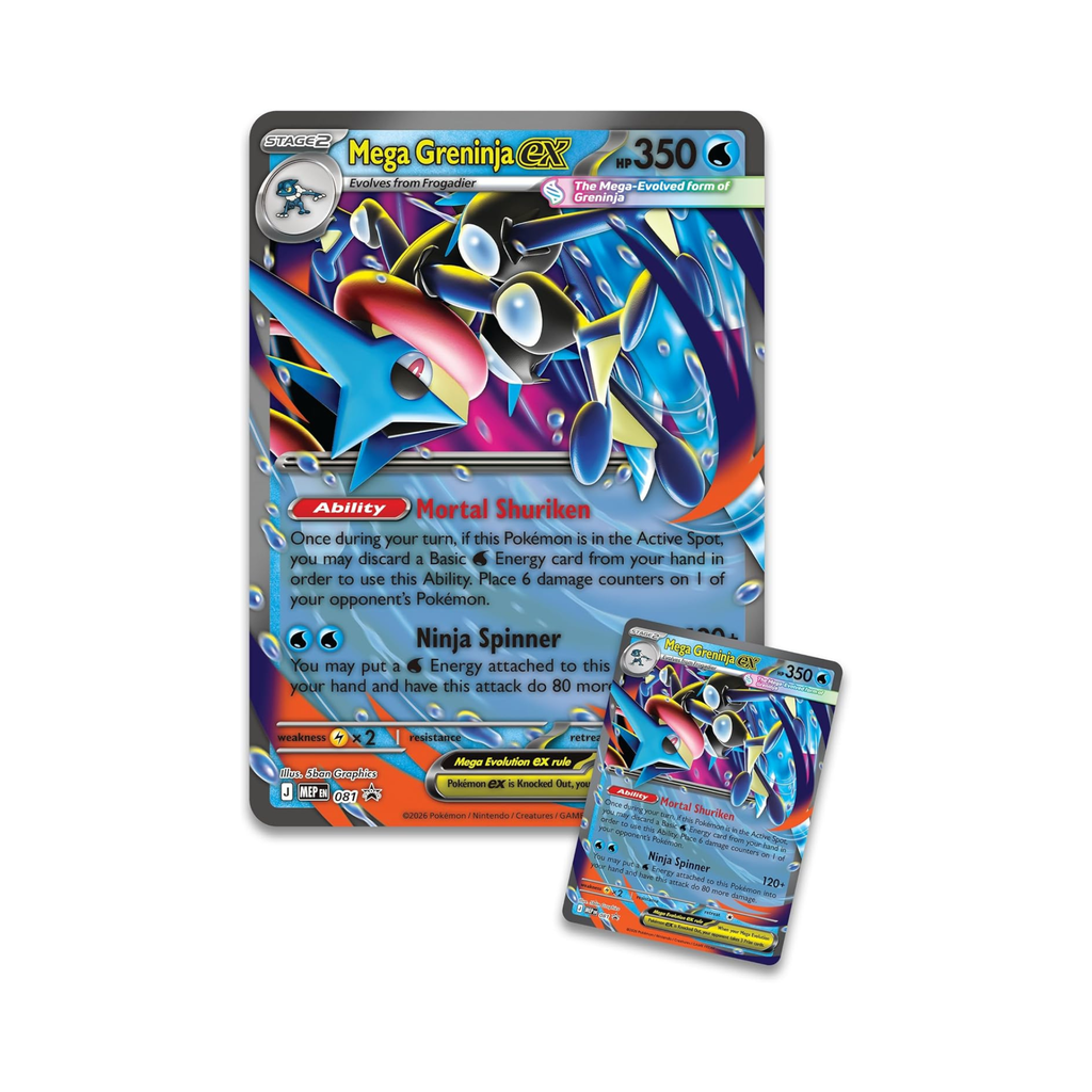 Pokémon TCG: Mega Greninja ex Premium Collection