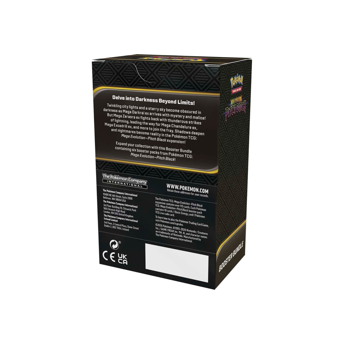 Pokémon TCG: Mega Evolution—Pitch Black Booster Bundle