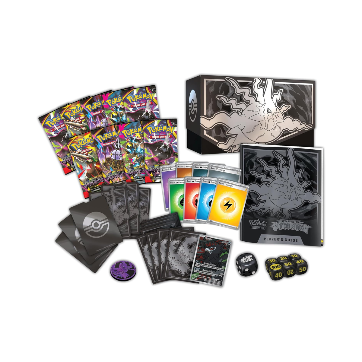 Pokémon TCG: Mega Evolution—Pitch Black Elite Trainer Box