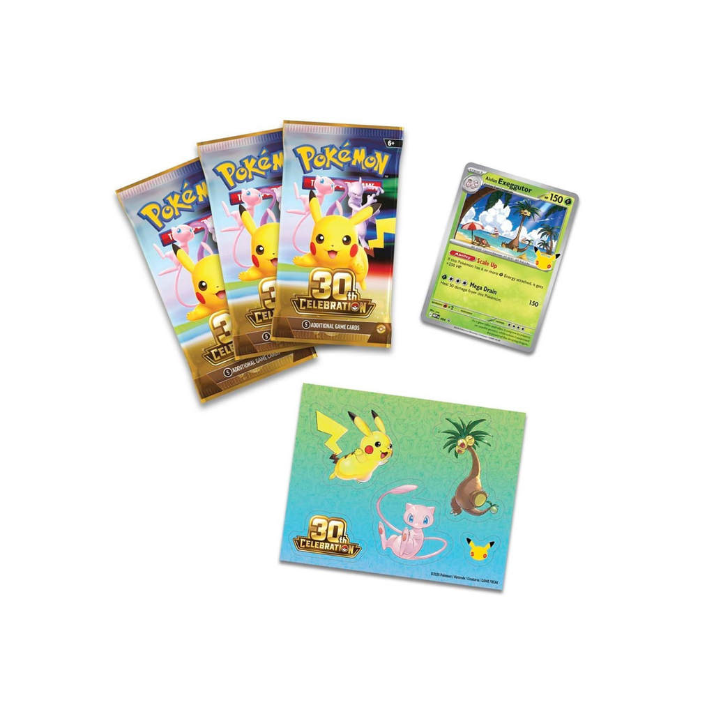 Pokémon TCG: 30th Celebration Tech Sticker Collection (Alolan Exeggutor)