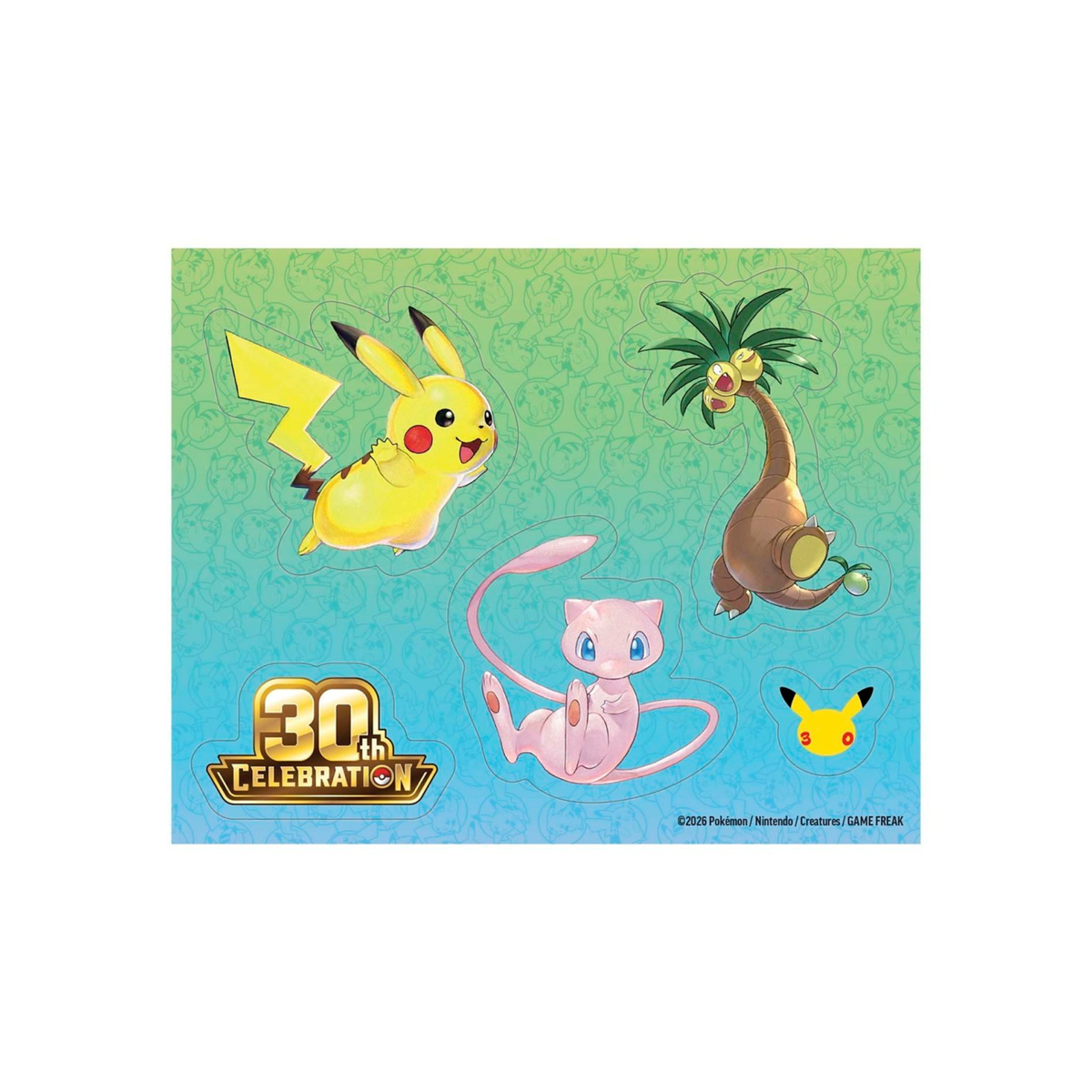 Pokémon TCG: 30th Celebration Tech Sticker Collection (Alolan Exeggutor)